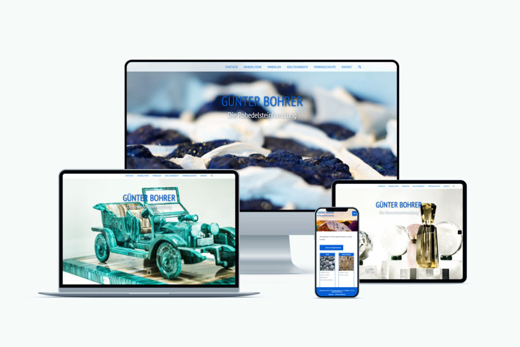 Günter Bohrer – Die Rohedelsteinhandlung