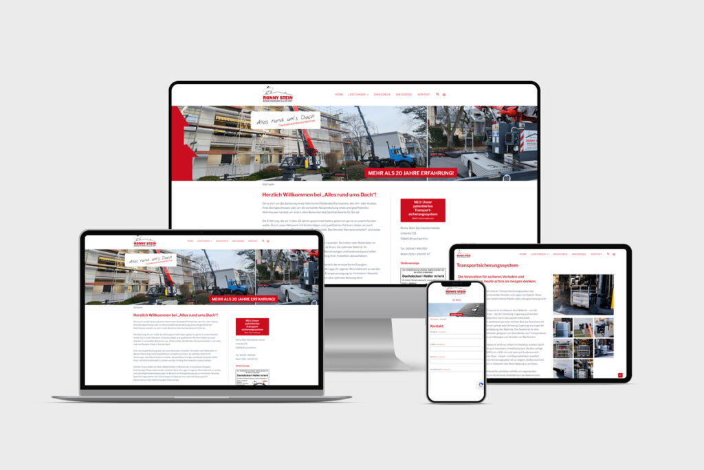 Dachdeckermeister Ronny Stein